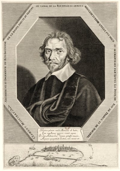 Clément Métezeau (1581 - 1652), französischer Architekt von Michel Lasne